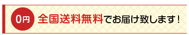 全国送料無料でお届け致します！